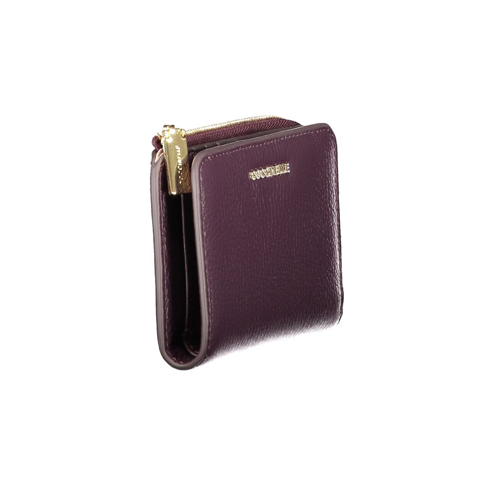 Coccinelle Purple Leather Wallet