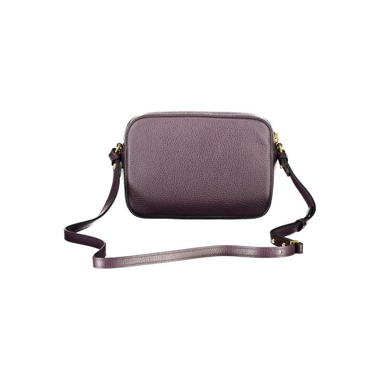 Coccinelle Purple Leather Handbag