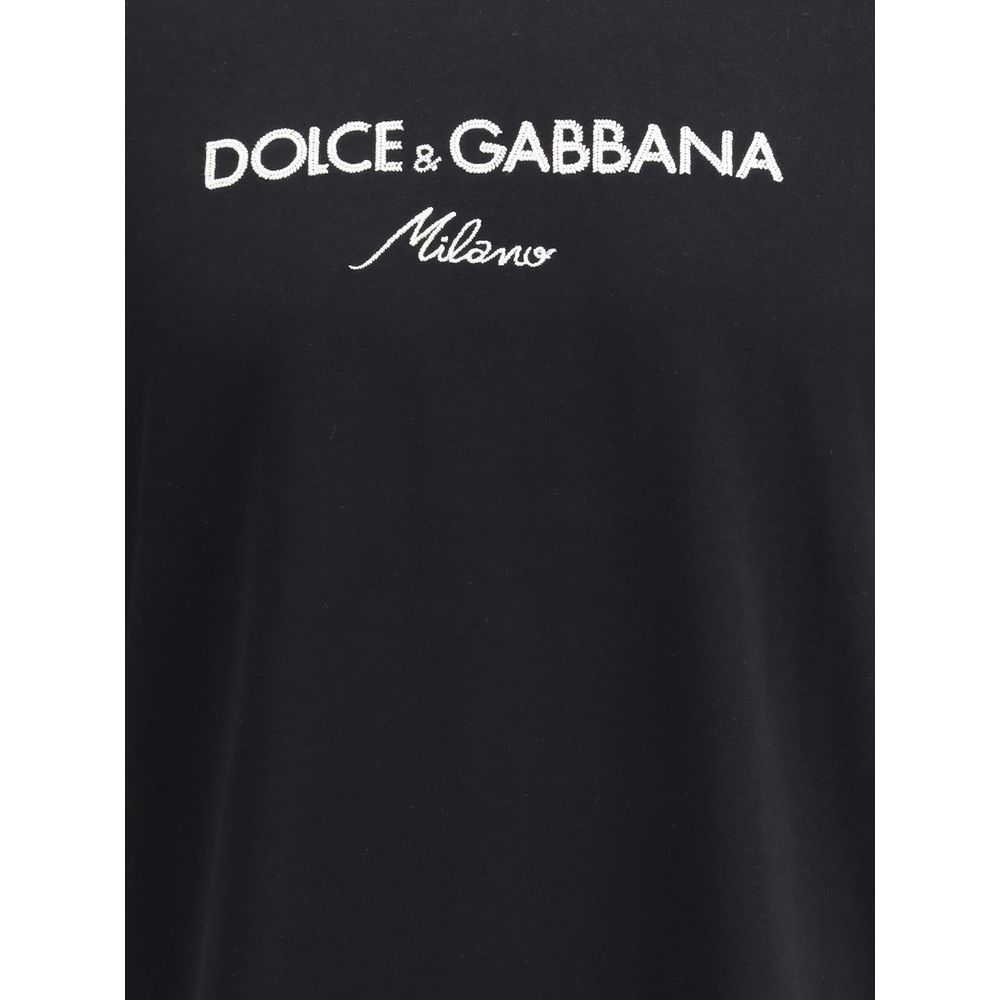 Dolce & Gabbana Double collar T-Shirt Mens T-Shirt