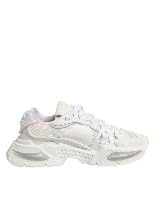 Dolce & Gabbana Airmaster White Women Low Top Sneakers Shoes
