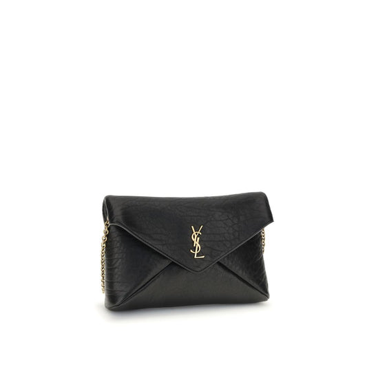 Saint Laurent Cassandre chain Clutch Bag Womens Clutch Bag