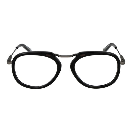 Ermenegildo Zegna Black Metal Glasses (Frames)