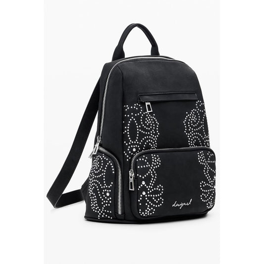 Desigual Black Polyethylene Backpack
