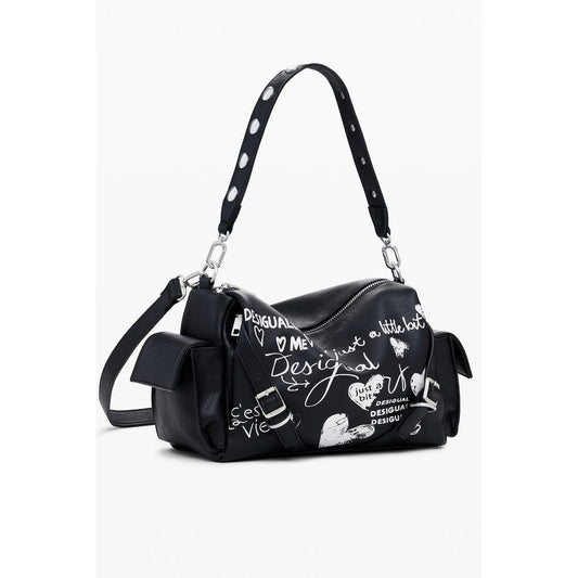 Desigual Black Polyethylene Handbag