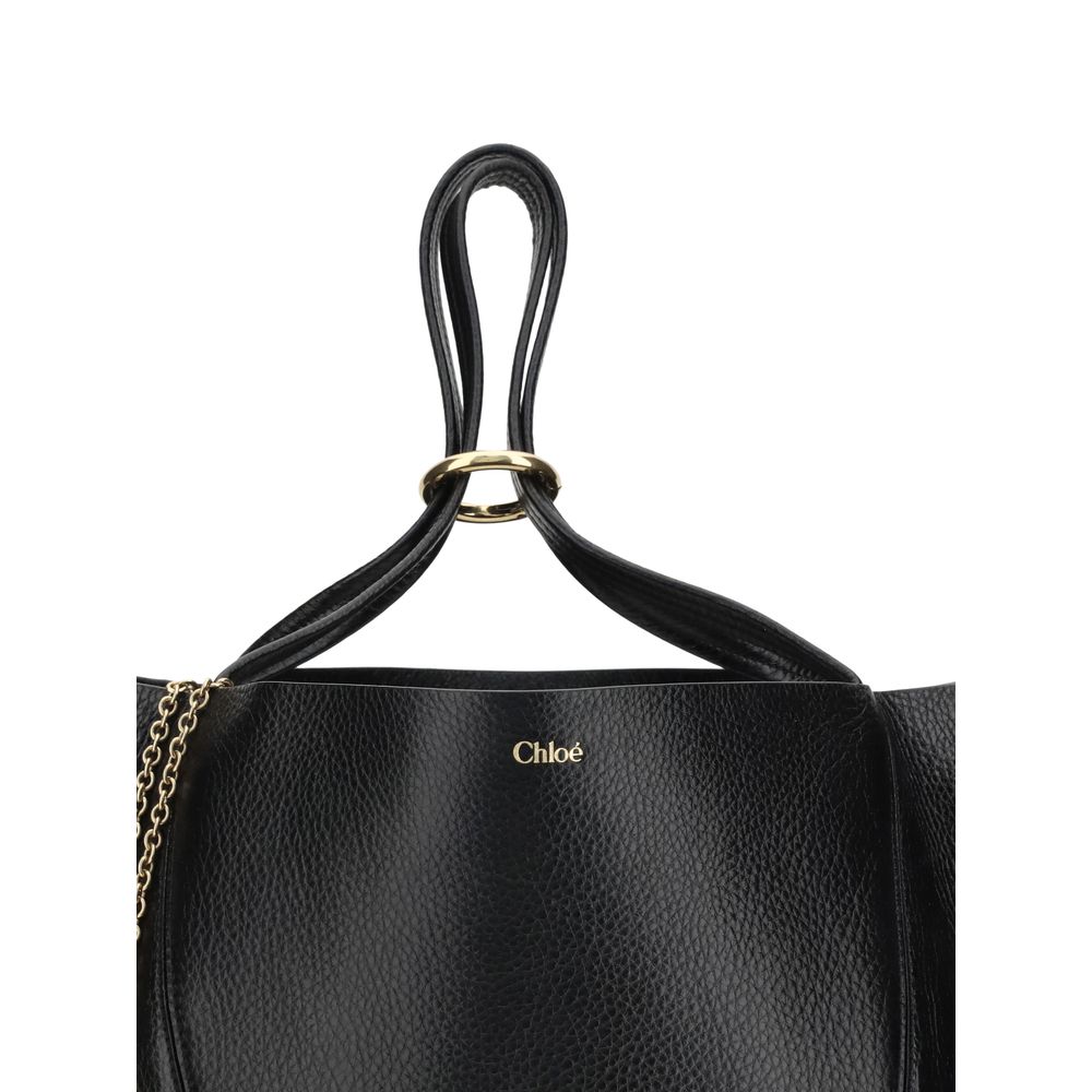 Chloé Spin Large Tote Bag Womens Shoulder Bag
