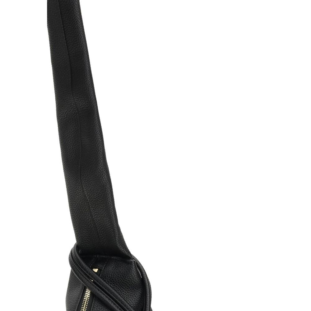 Ganni Leather hobo Shoulder Bag Womens Shoulder Bag
