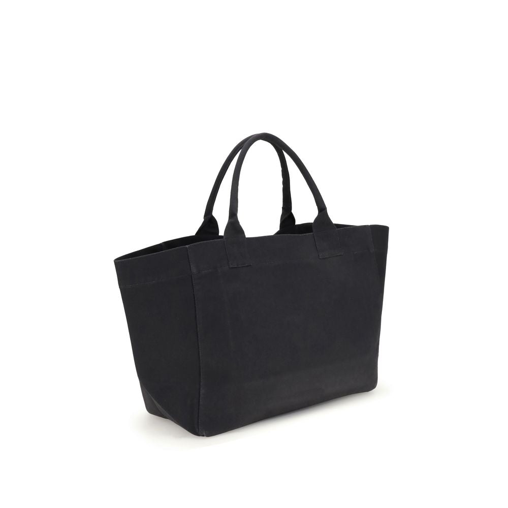Ganni XXL Canvas Tote Bag Womens Shoulder Bag