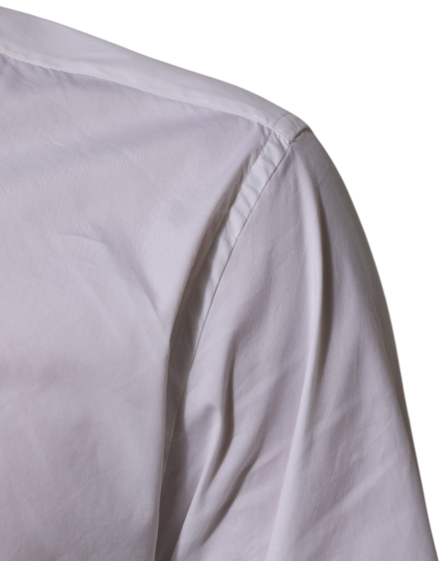 Dolce & Gabbana White Cotton MARTINI Formal Men Dress Shirt Mens T-Shirt