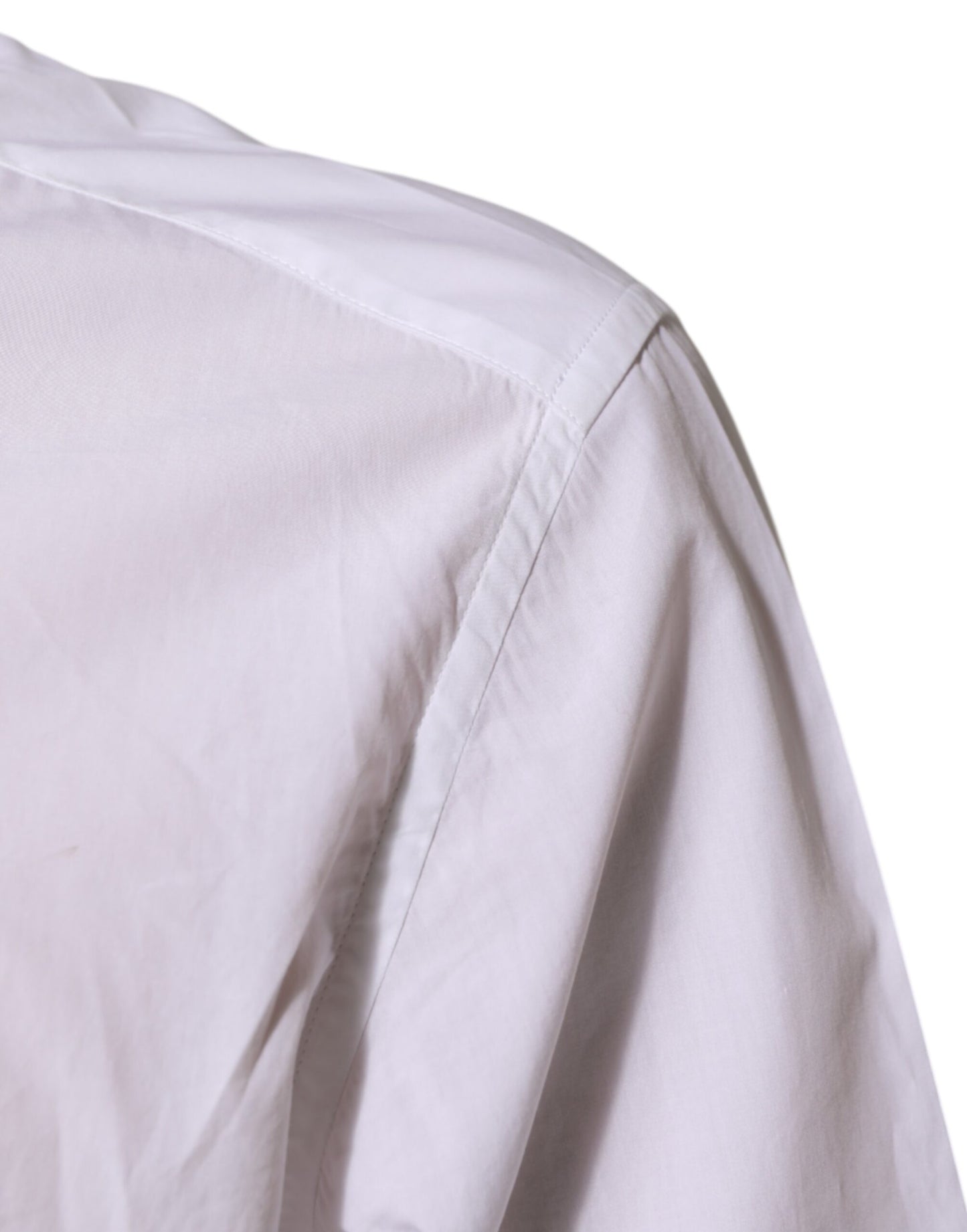 Dolce & Gabbana White Cotton MARTINI Men Formal Dress Shirt Mens T-Shirt