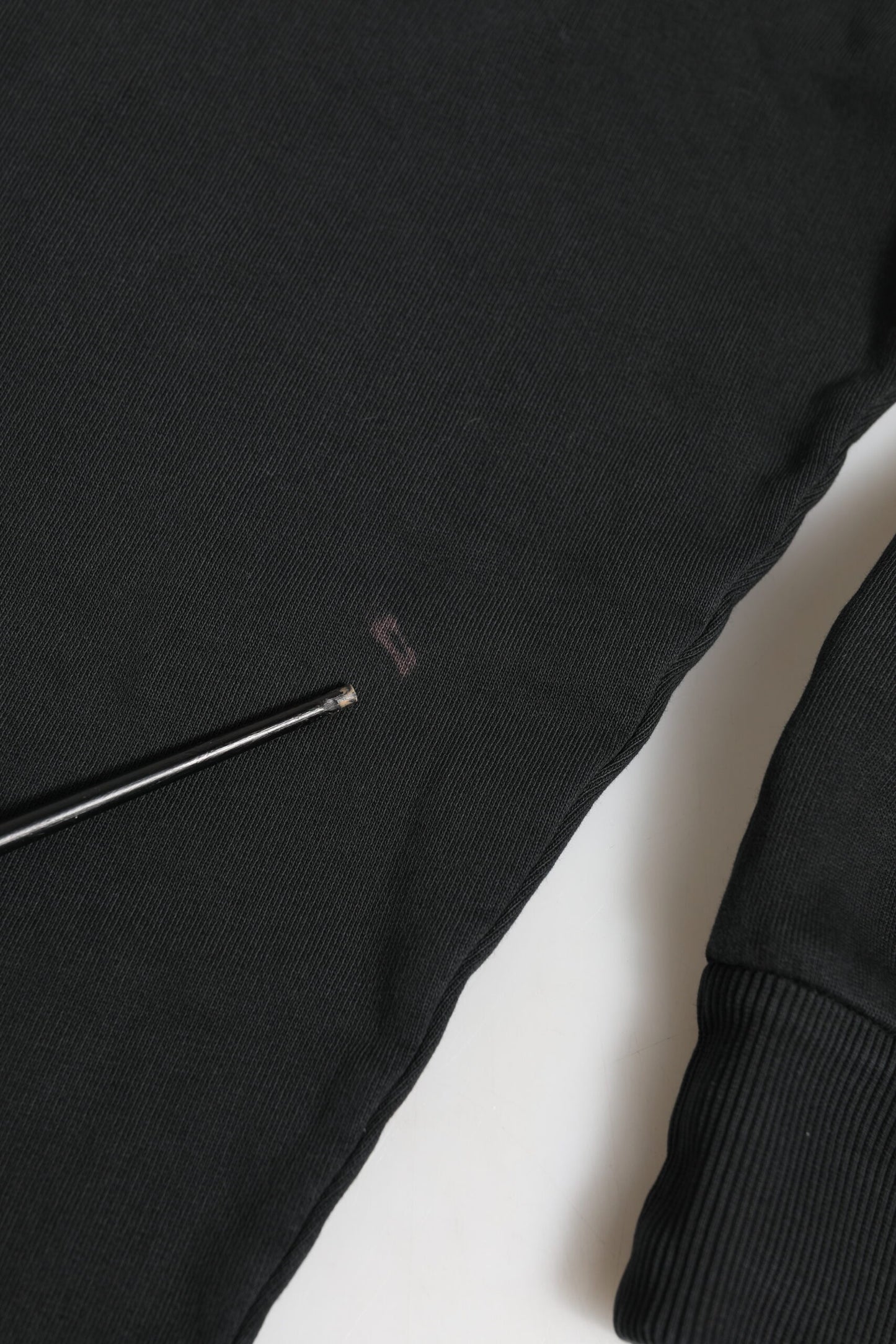 Dolce & Gabbana Black Logo FullZip Hooded Sweatshirt Sweater Mens Sweater Mens T-Shirt