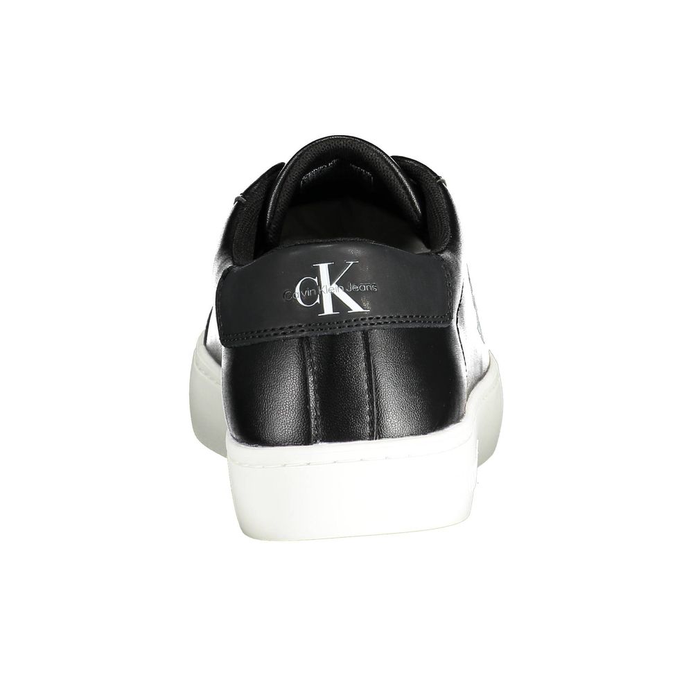 Calvin Klein Black Polyester Men's Sneaker