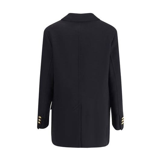 Versace Black Cashmere Coat