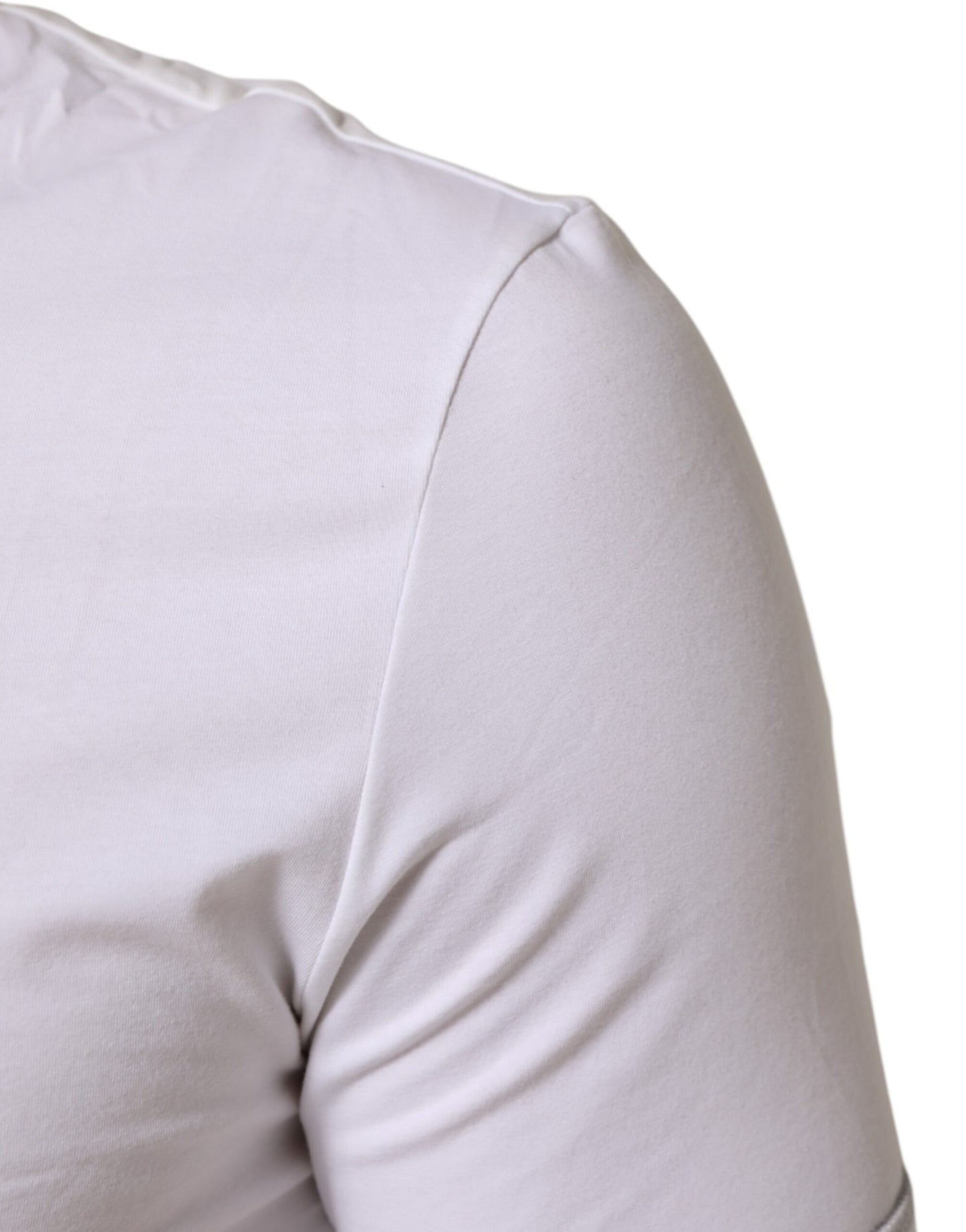 Dolce & Gabbana White Cotton Round Neck Men Underwear T-shirt Mens T-Shirt