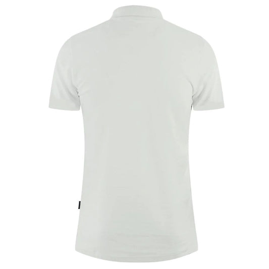 Aquascutum White Cotton Men Polo Shirt