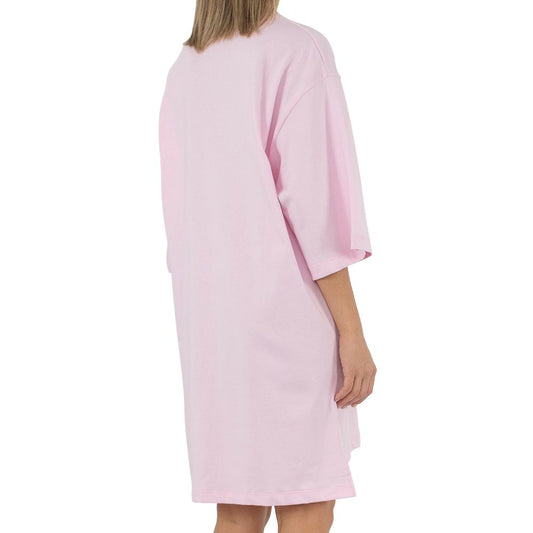 Comme Des Fuckdown Pink Cotton Women Dress