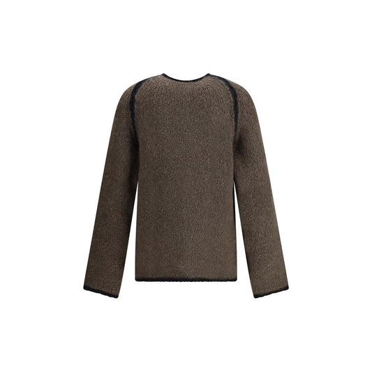Our Legacy Brown Mohair Sweatshirt Mens Sweater