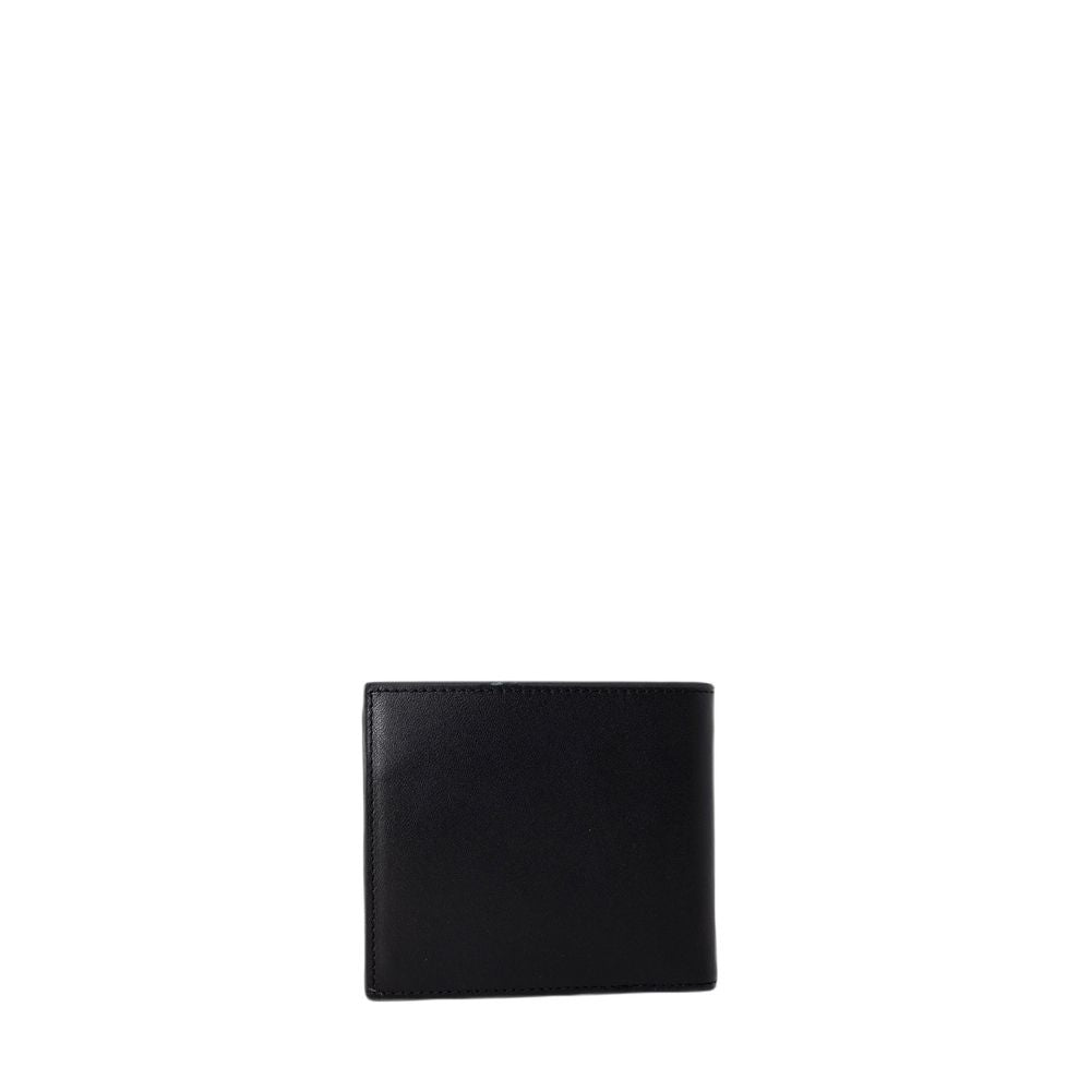 Armani Exchange Black Leather Wallet Mens Wallet