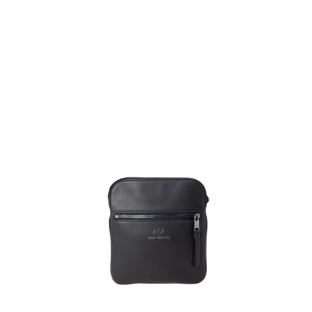 Armani Exchange Black Polyester Messenger Bag Mens Messenger Bag