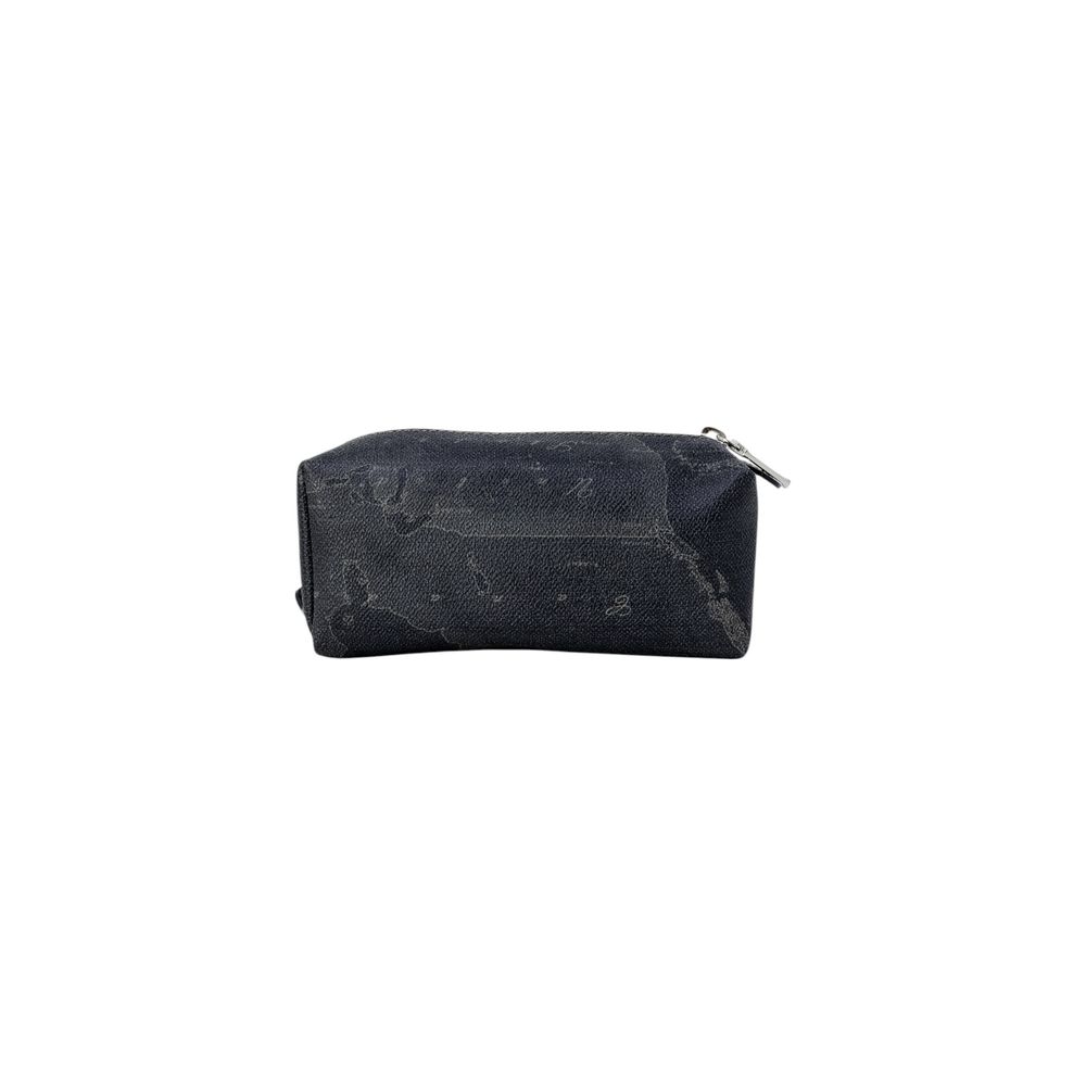 Alviero Martini Prima Classe Black Cotton Clutch Bag Womens Clutch Bag