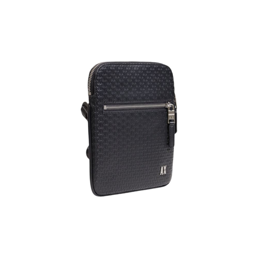 Armani Exchange Black Polyester Messenger Bag Mens Messenger Bag