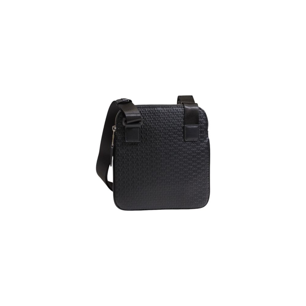 Armani Exchange Black Polyester Messenger Bag Mens Messenger Bag