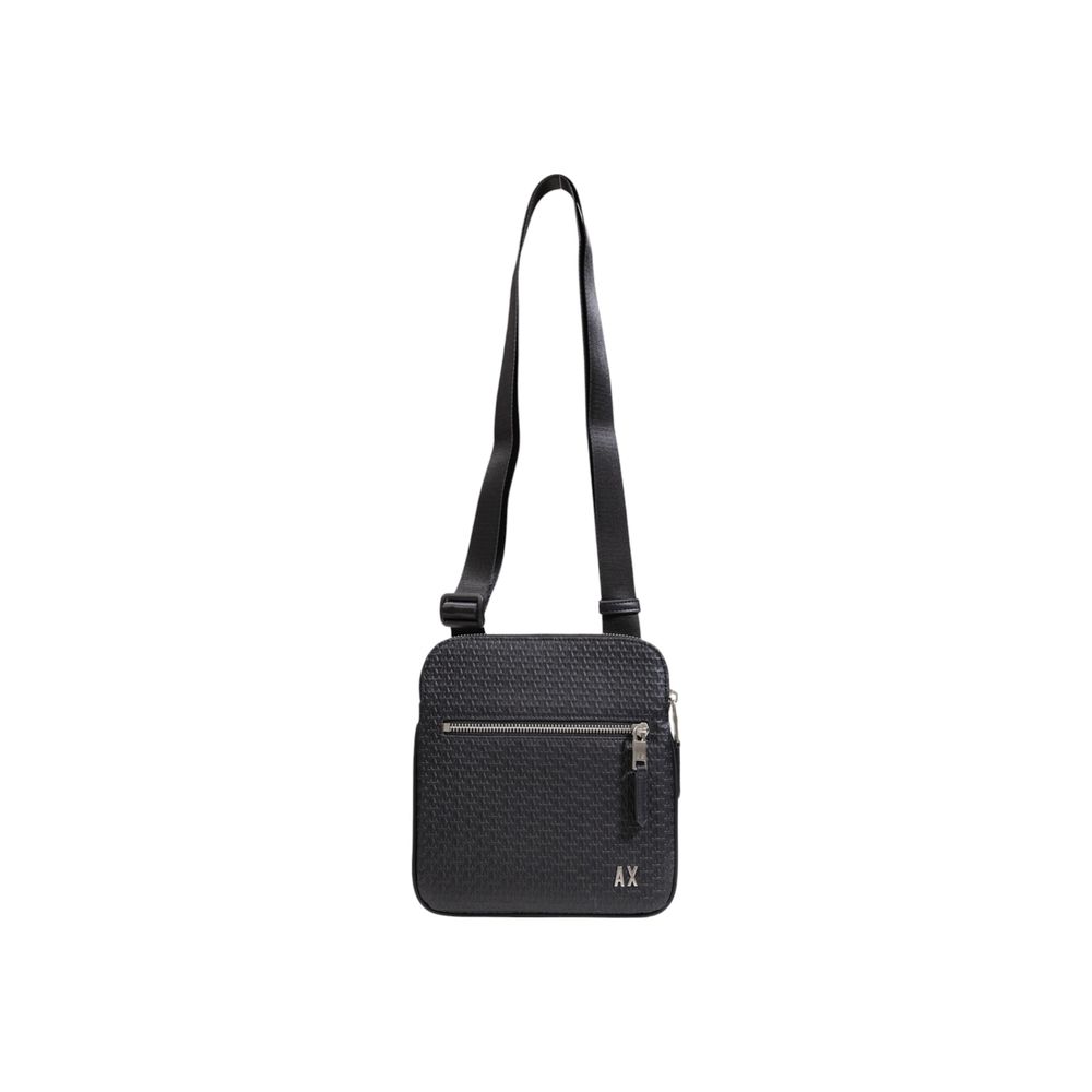 Armani Exchange Black Polyester Messenger Bag Mens Messenger Bag