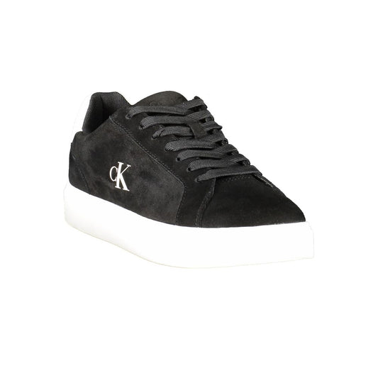 Calvin Klein Black Polyester Sneaker