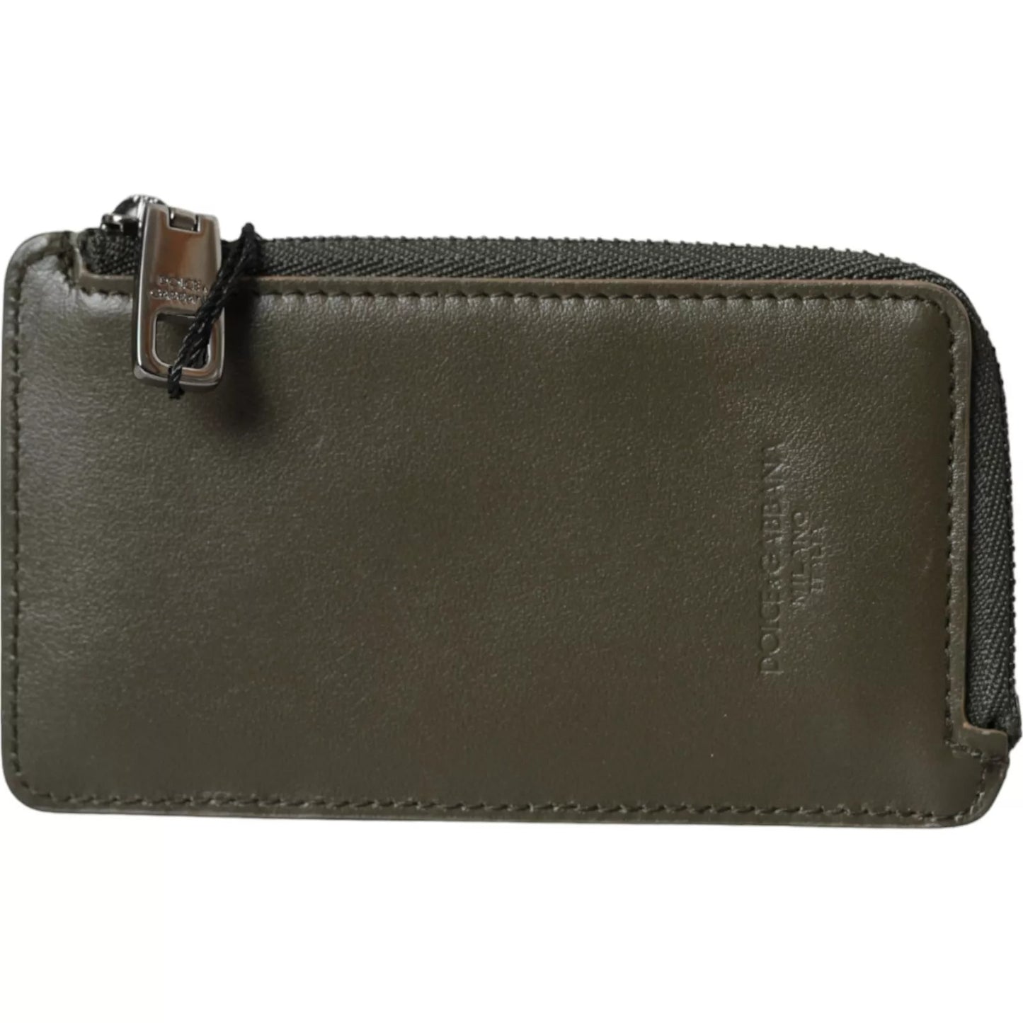 Dolce & Gabbana Multicolor Calfskin Leather Logo Card Holder Women Wallet Womens Wallet