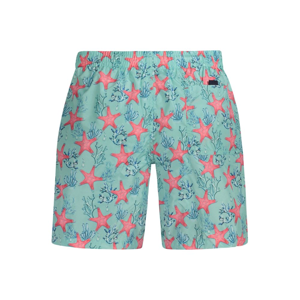 Norway 1963 Blue Polyester Swimwear Mens Swim