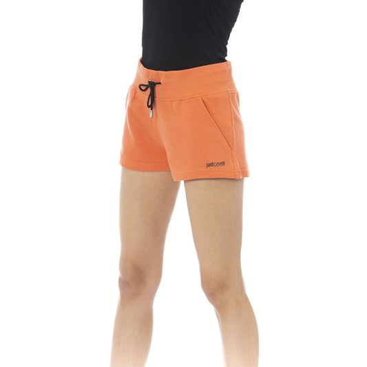 Just Cavalli Orange Cotton Short