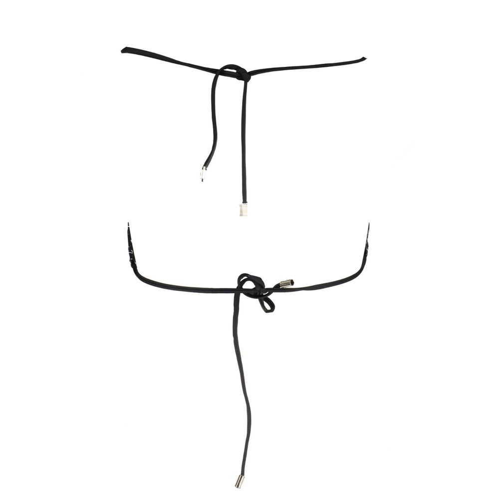 Karl Lagerfeld Black Polyamide Women Swimsuit