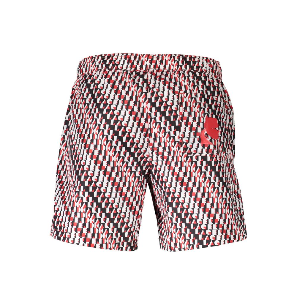 Karl Lagerfeld Black Polyester Men's Swim Boxer Mens Swim