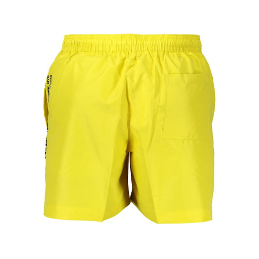 Calvin Klein Yellow Polyester Swimwear