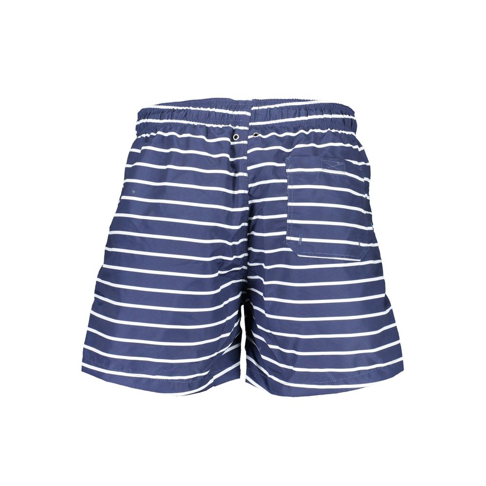 Gant Blue Polyester Swimwear Mens Swim
