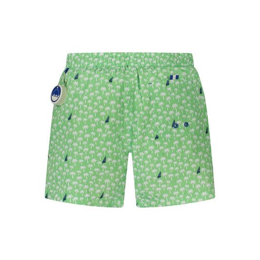 North Sails Green Polyester Swimwear Mens Swim