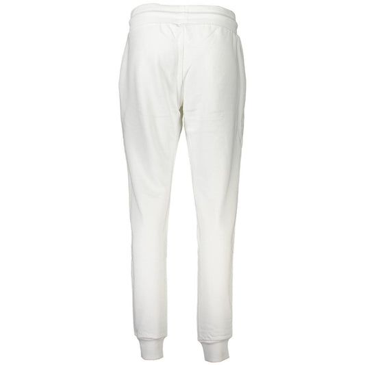 Cavalli Class Bianco Cotton Women Jogger Pant