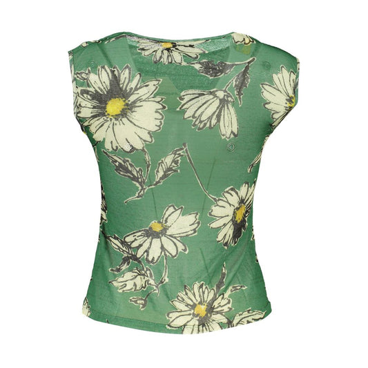 Desigual Verde Polyester Women Tank Top