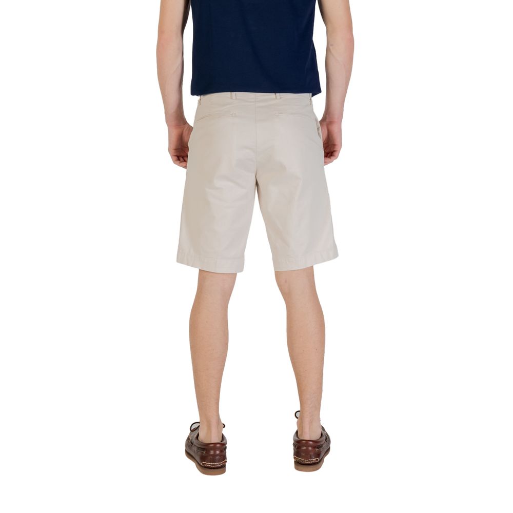 Borghese Bicolor Cotton Bermuda Mens Shorts