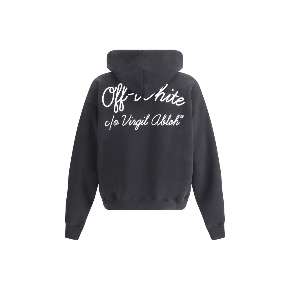 Off-White Script Skate Hoodie Mens Sweater