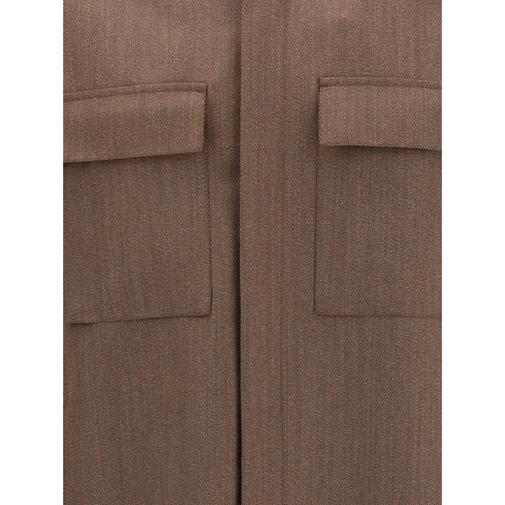 ZEGNA Wool Ovs-overshirt Mens Jacket