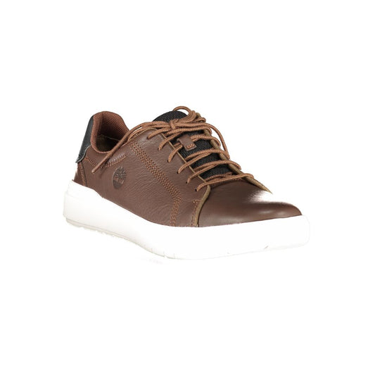 Timberland Brown Polyester Sneaker