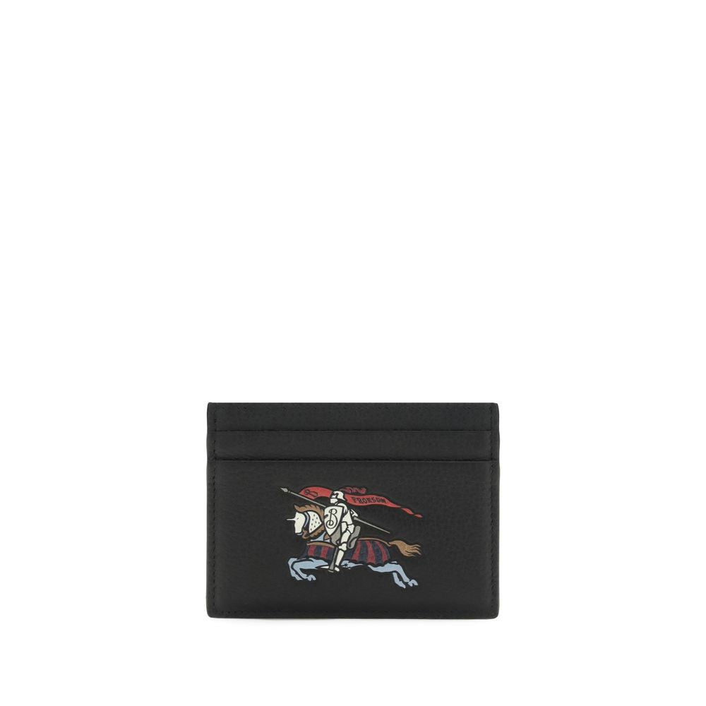 Burberry Black Calf Leather Bos Taurus Wallet