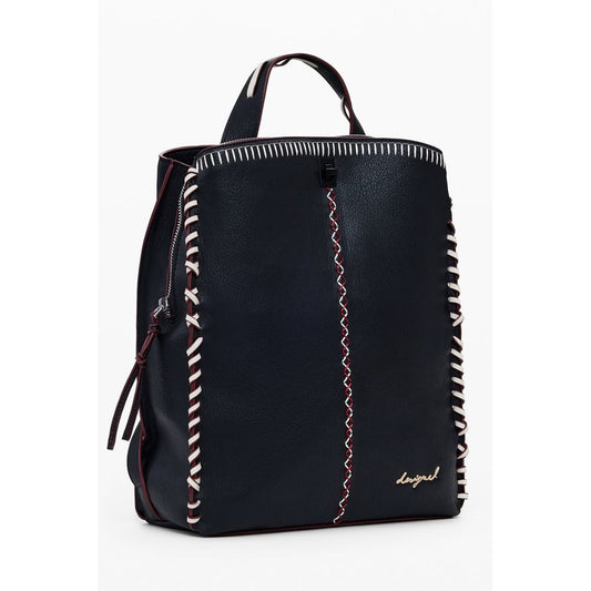 Desigual Black Polyethylene Backpack