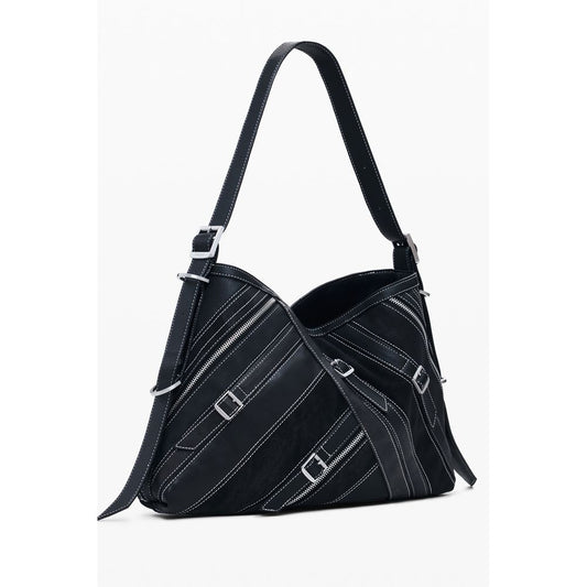 Desigual Black Polyethylene Handbag