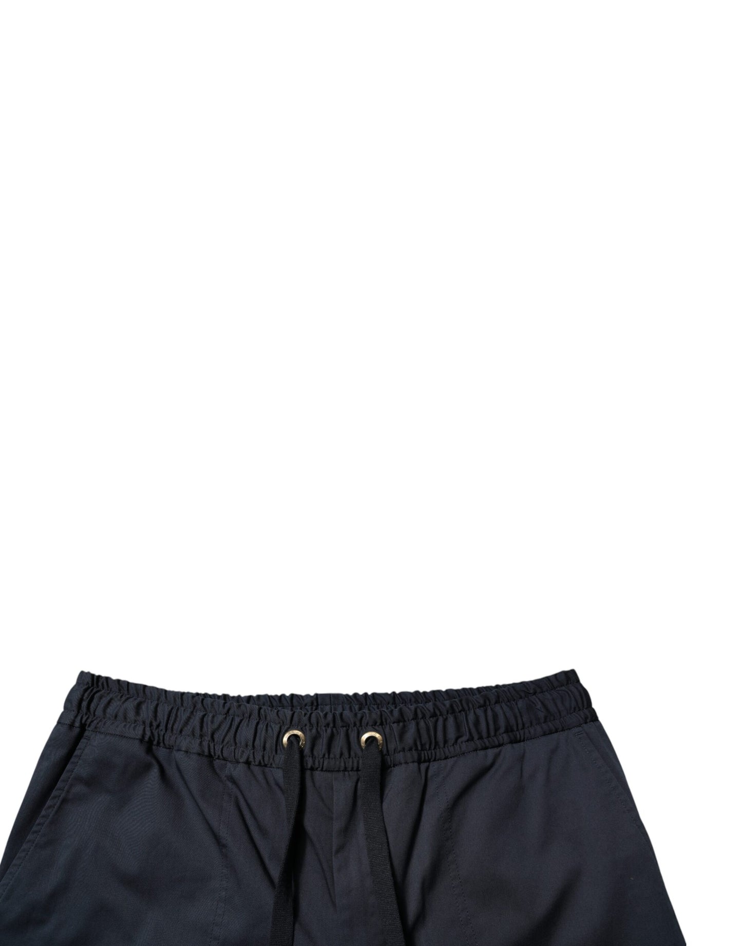 Dolce & Gabbana Navy Blue Cotton Stretch Men Bermuda Shorts Mens Shorts