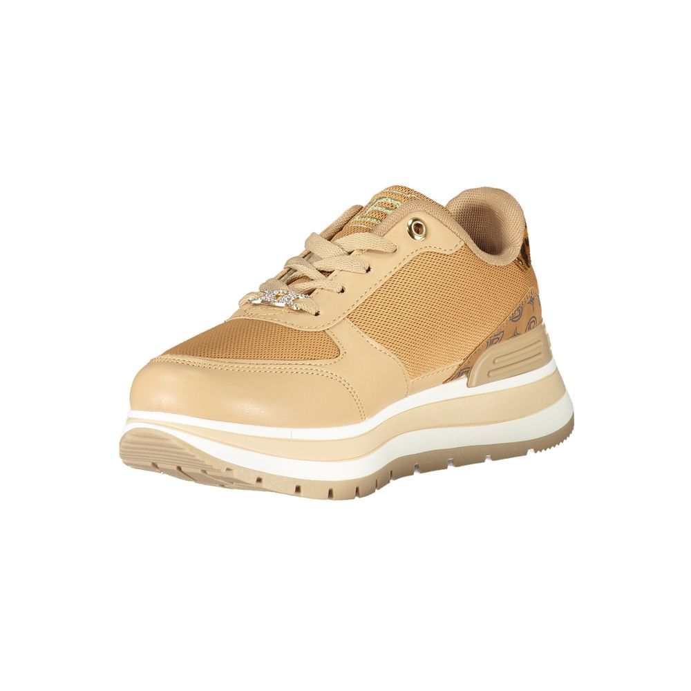 Laura Biagiotti Brown Polyester Sneaker