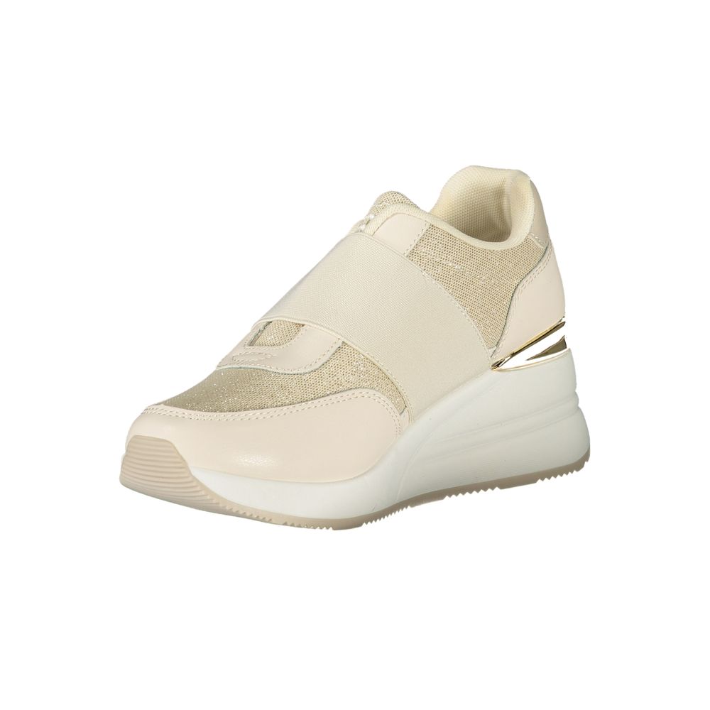 Laura Biagiotti Beige Polyester Sneaker