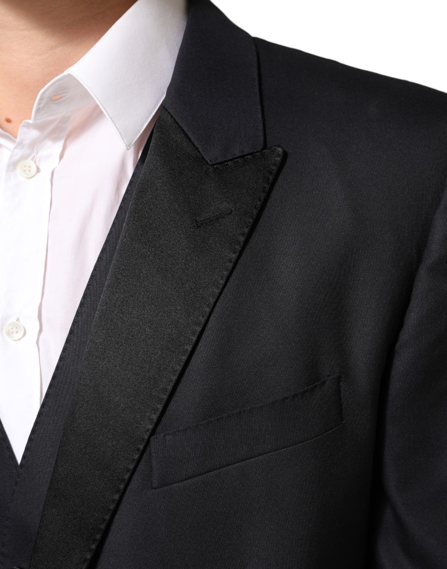 Dolce & Gabbana Black MARTINI 2 Buttons Suit 3 Piece Suit Mens Suit