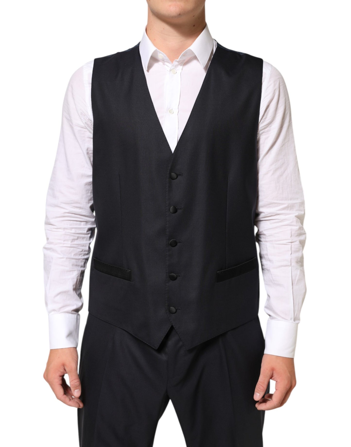 Dolce & Gabbana Black MARTINI 2 Buttons Suit 3 Piece Suit Mens Suit