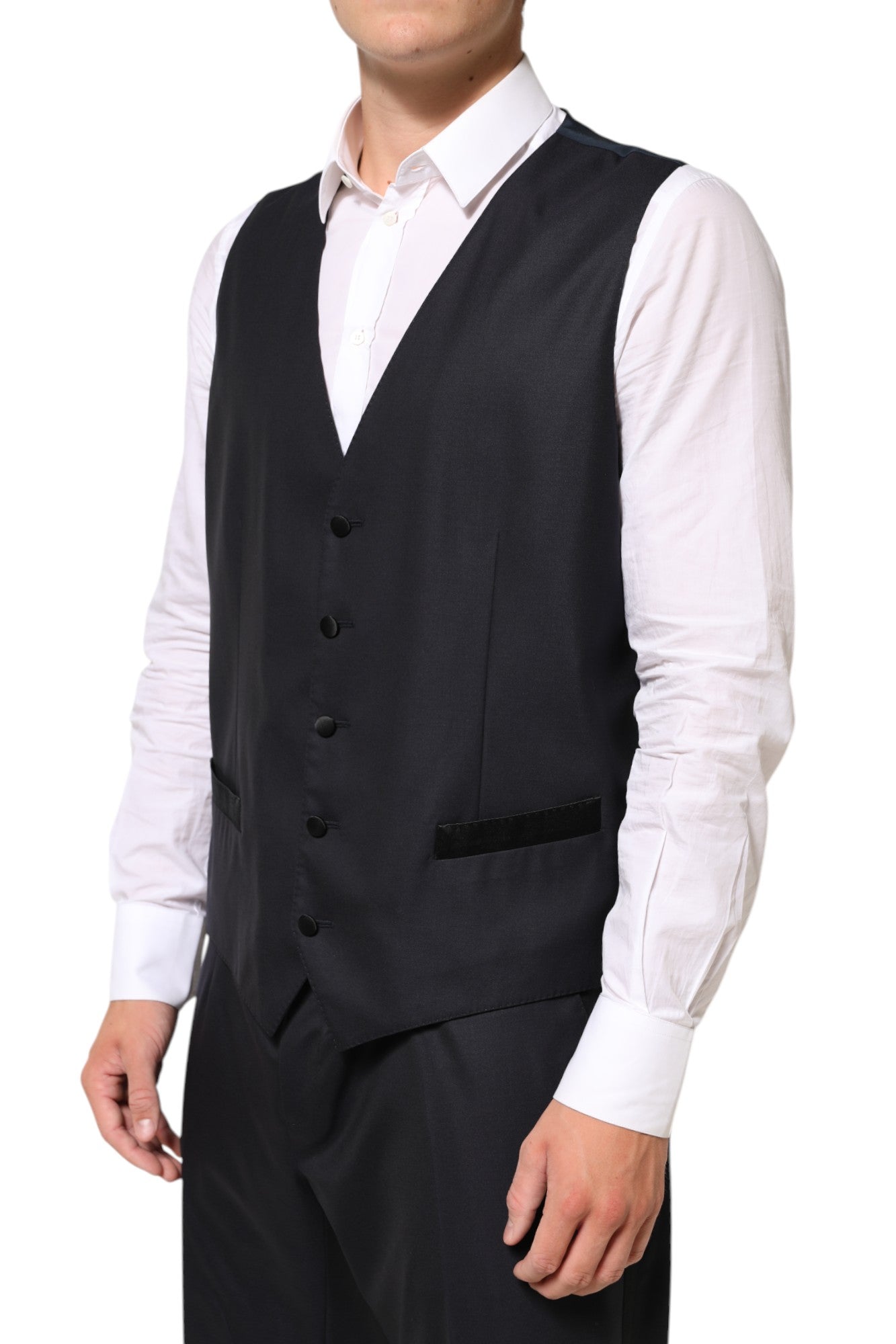 Dolce & Gabbana Black MARTINI 2 Buttons Suit 3 Piece Suit Mens Suit